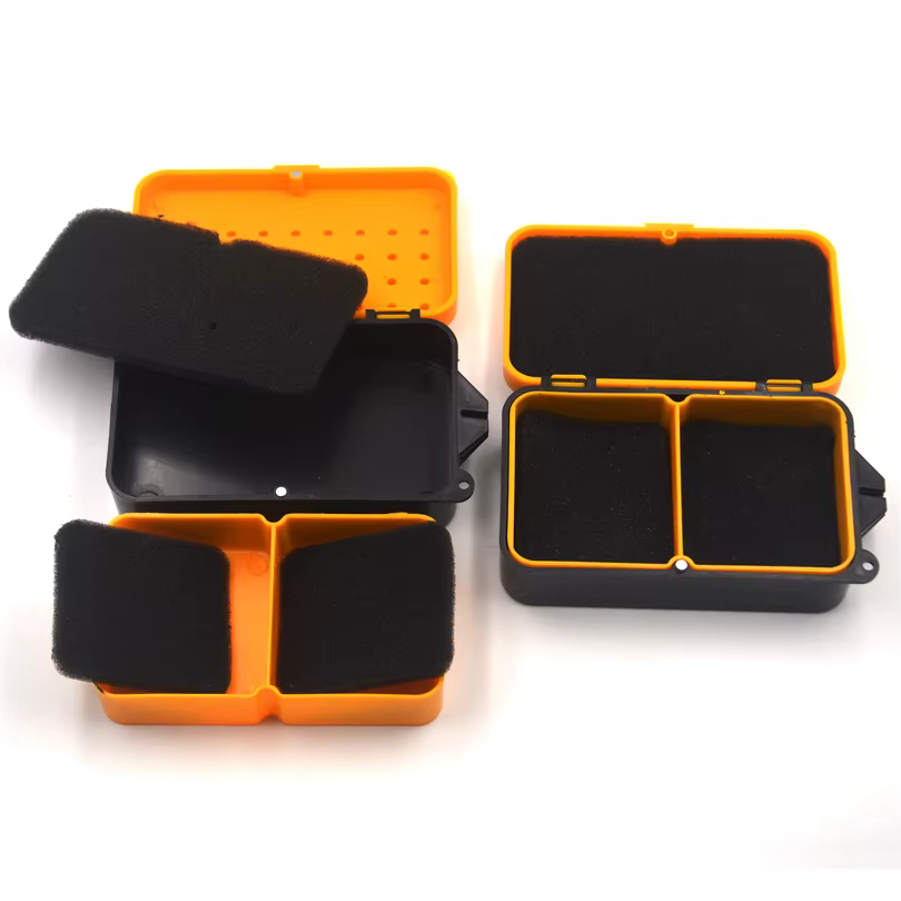 Boîte de rangement portable pour leurres et appâts vivants