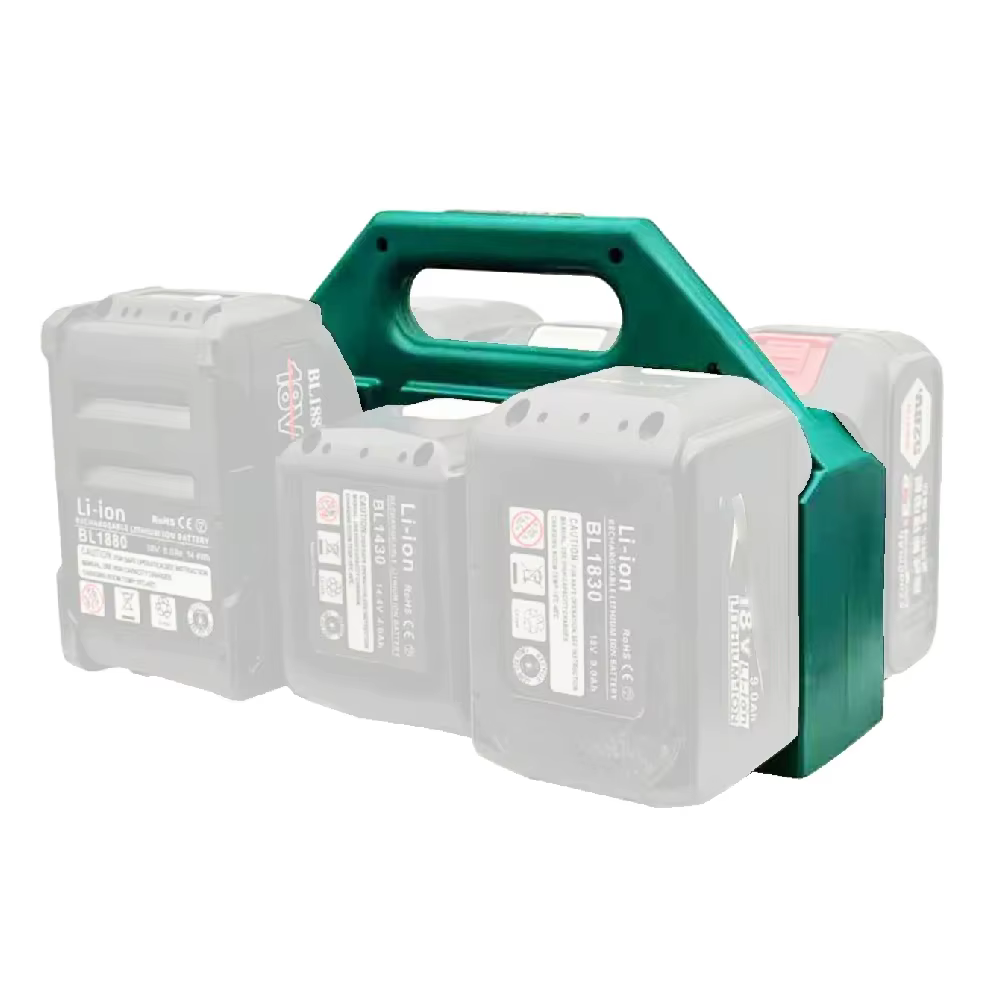 Pour Makita 18V boîtier de batterie au Lithium support de stockage portable Li-ion