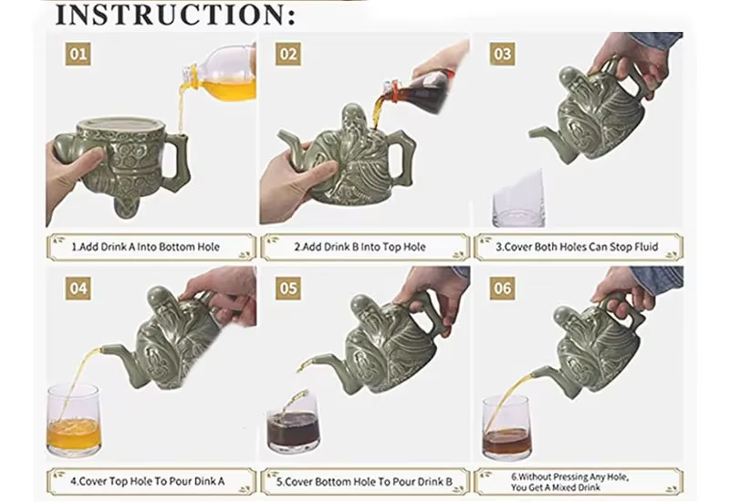 Théière en céramique pour café