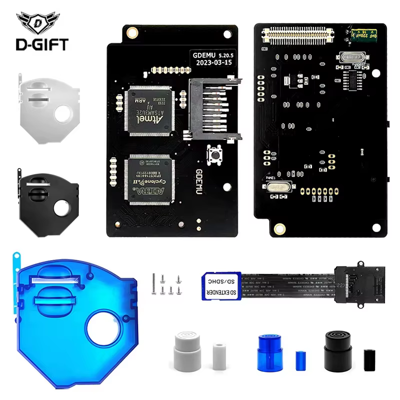 Pour SEGA Dreamcast GDEMU V5.20.5/5.15b carte d'émulation de lecteur optique et Kit de montage