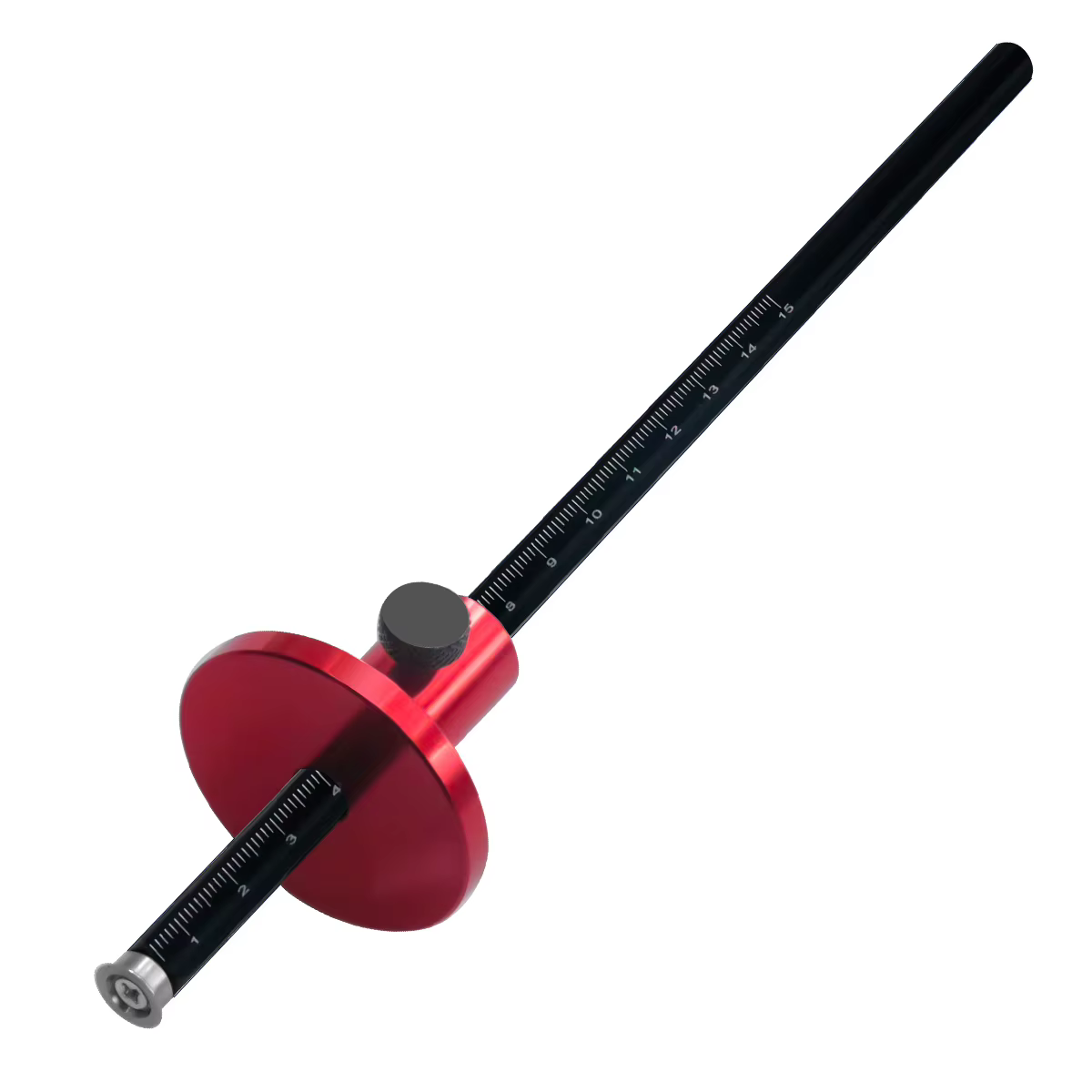 Jauge de marquage de roue-traceur pour le travail du bois-outils