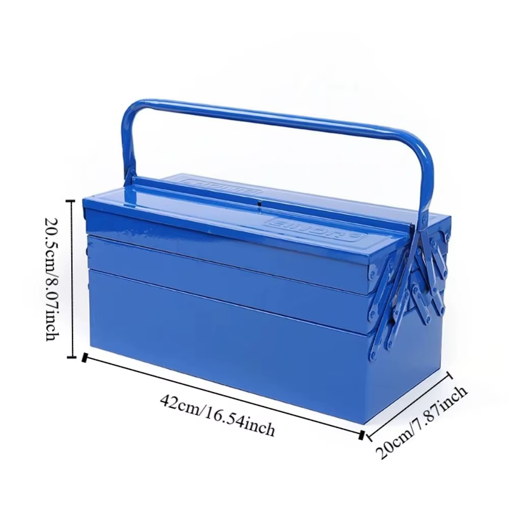 Grande boîte à outils en métal