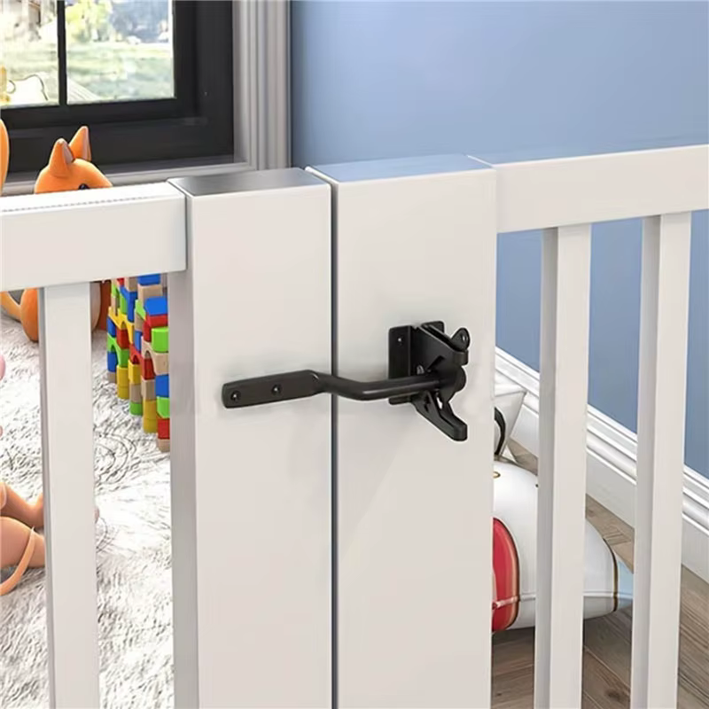 Loquet de porte autobloquant en acier au carbone