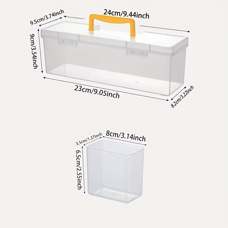 Boîte de rangement de pièces d'outils