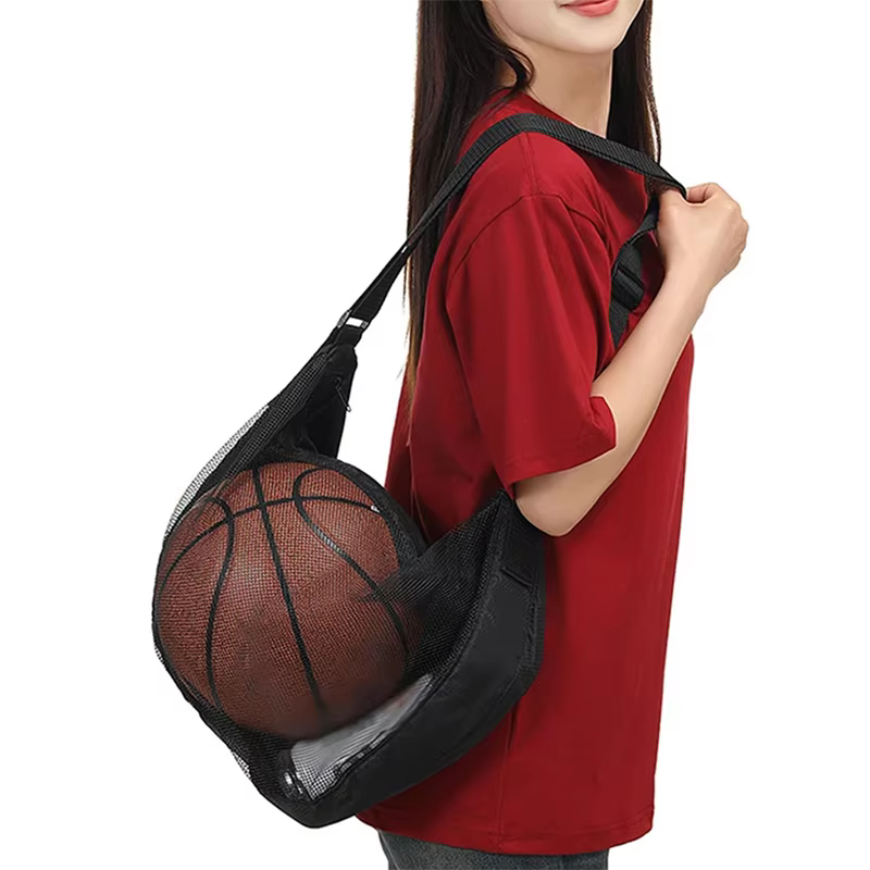 Sac de transport individuel pour ballon avec poche zippée