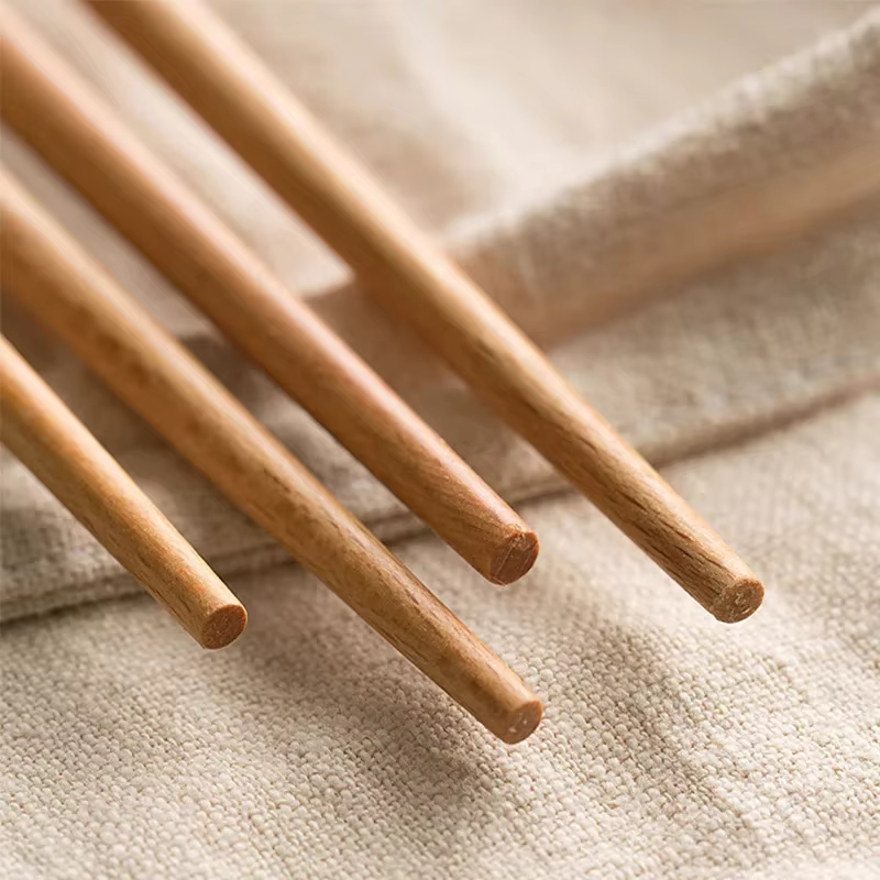 Baguettes longues en bois de style chinois