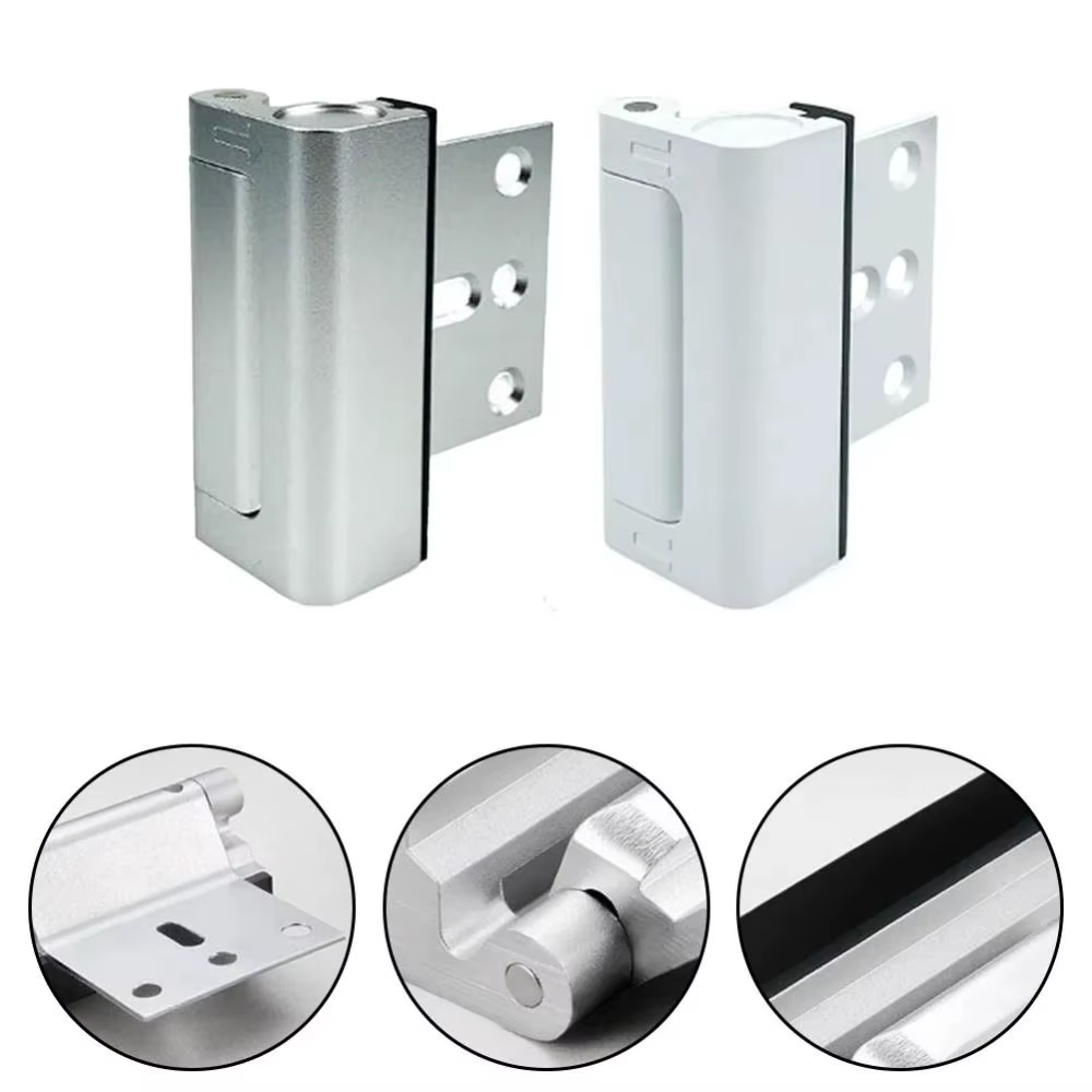 Serrure de porte antivol en métal, facile à utiliser, facile à installer, verrou de sécurité pour enfants, conception de sécurité en métal durable