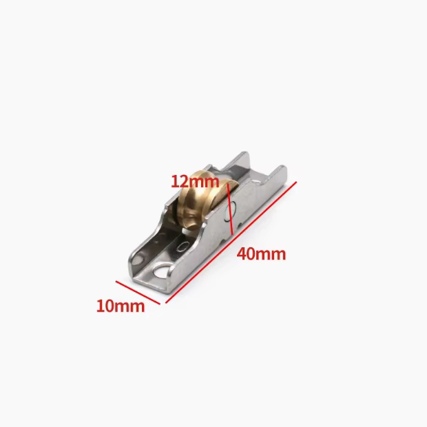 Rouleau de poulie de volet en acier inoxydable