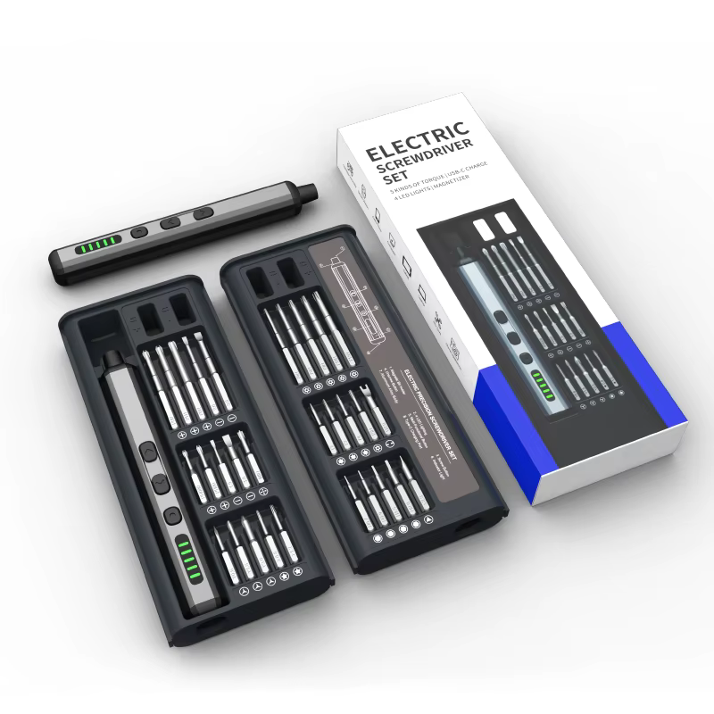 Jeu de tournevis électriques