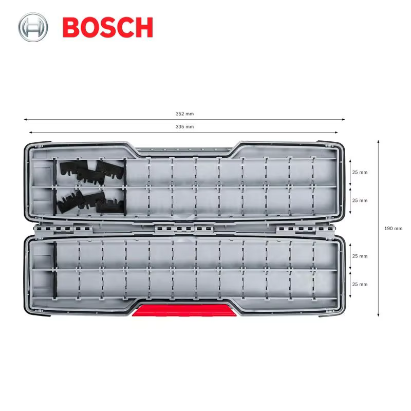 BOSCH 2608438156 PRO boîte robuste grande pour accessoires