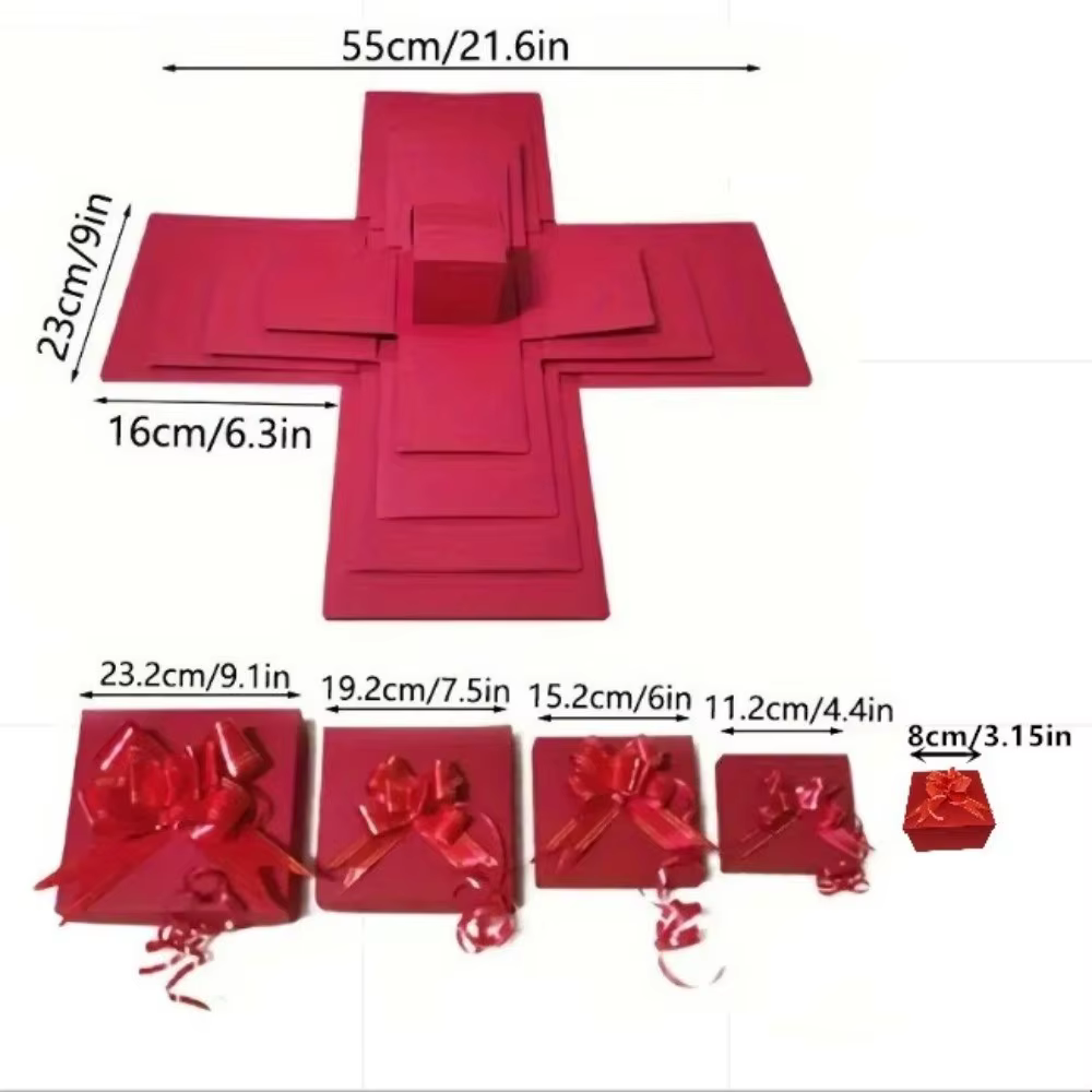 Coffret cadeau d'explosion Surprise à faire soi-même