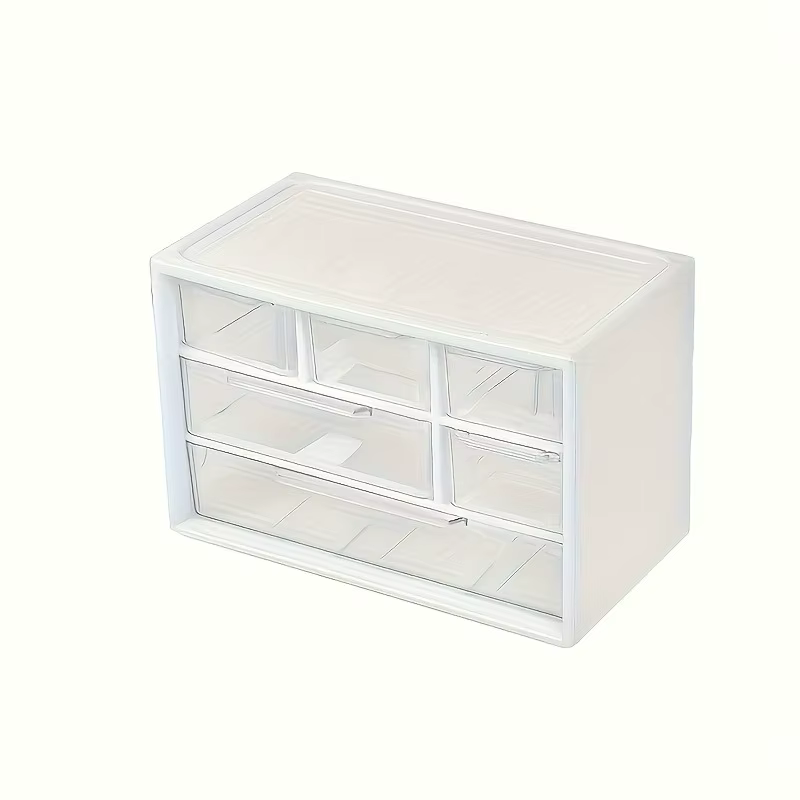 Boîte de rangement à tiroirs à Six compartiments
