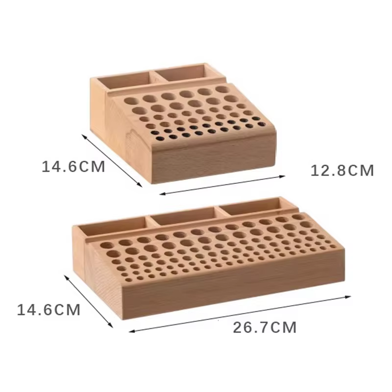 Support de rangement d'outils en bois