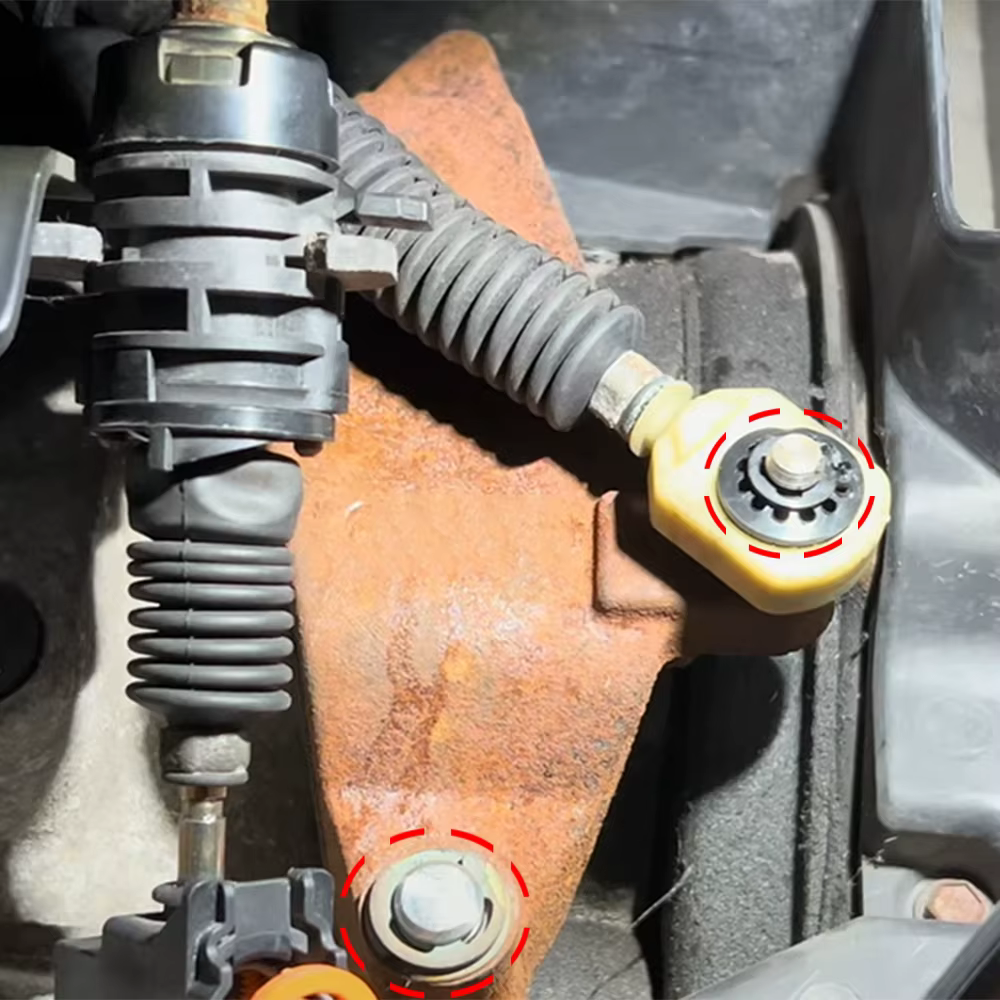 Pour Ford Fiesta Focus Fusion 2002 2003 2004 2005 2008 levier de vitesse manuel câble douille changement