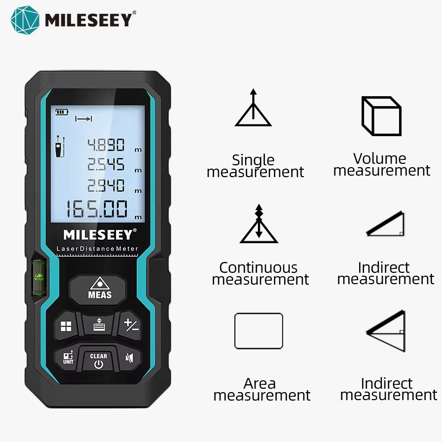 MILESEEY metre laser, telemetres laser