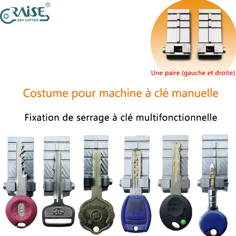 Mâchoire de serrage de clé multifonctionnelle