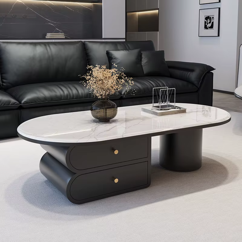 Table d'appoint de luxe moderne pour salon