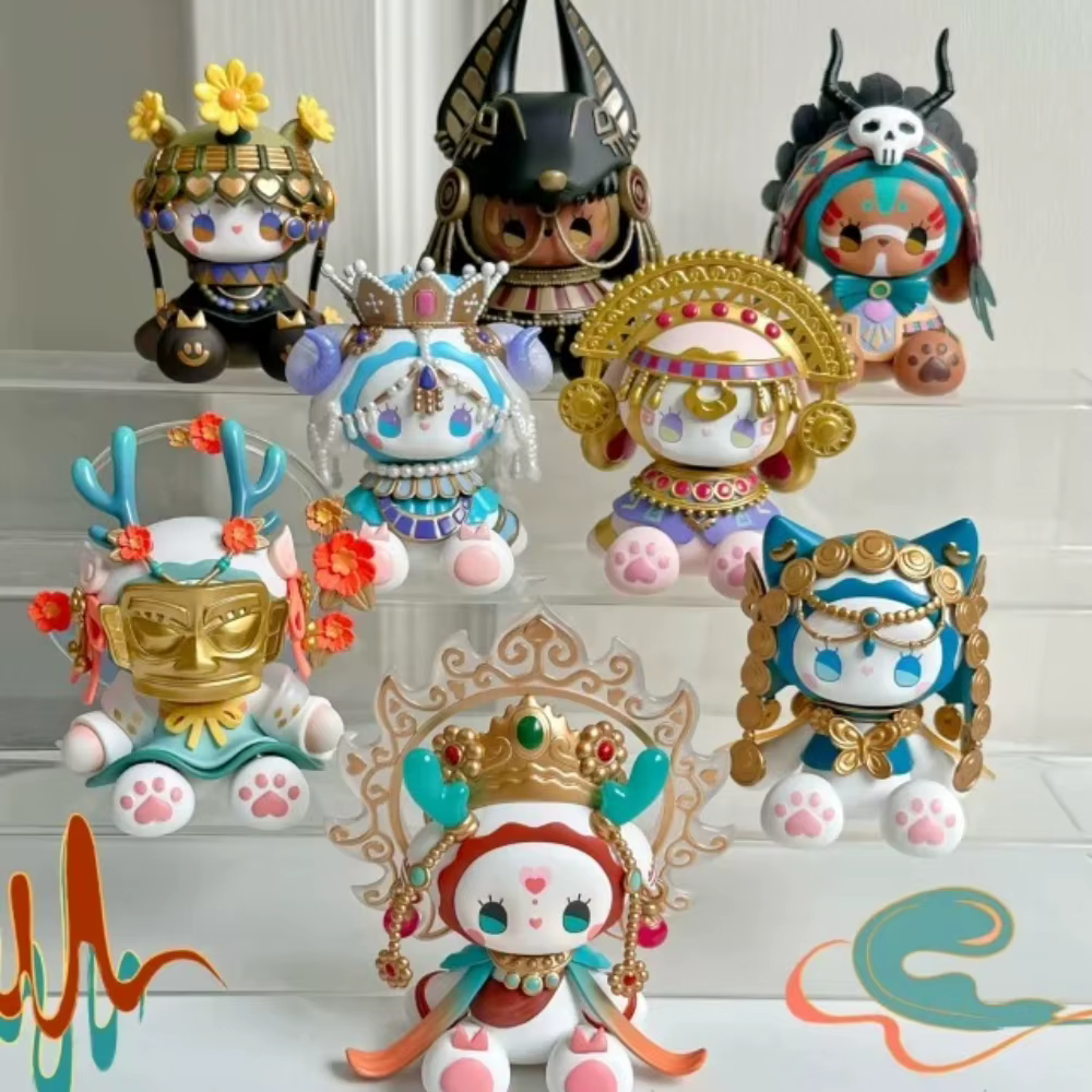 EMMA Secret Forest The River of Time Blind Box Collectible Mystery Boxes Action Figure Desktop Ornament Surprise Girl Gifts Toys