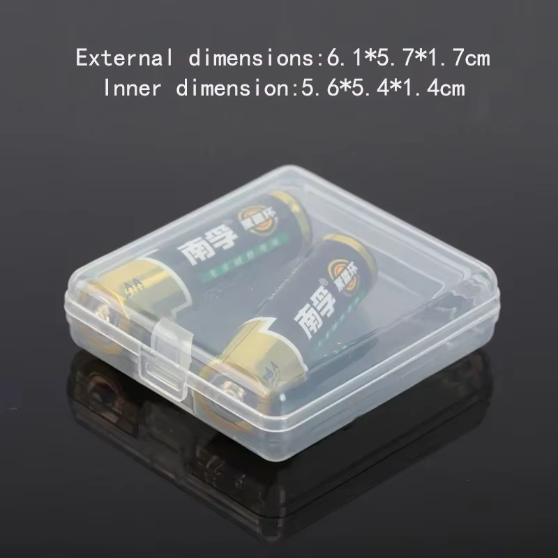 Boîte de rangement rectangulaire en plastique pour petits articles