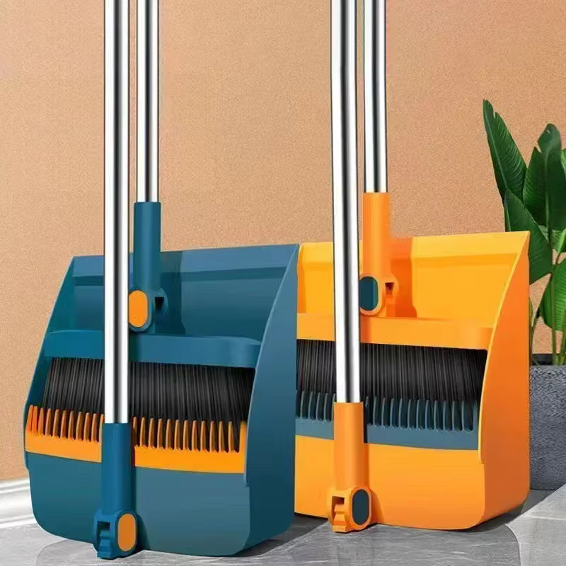 Ensemble de balai domestique, tête de brosse, balayage individuel, pelle à ordures pliable