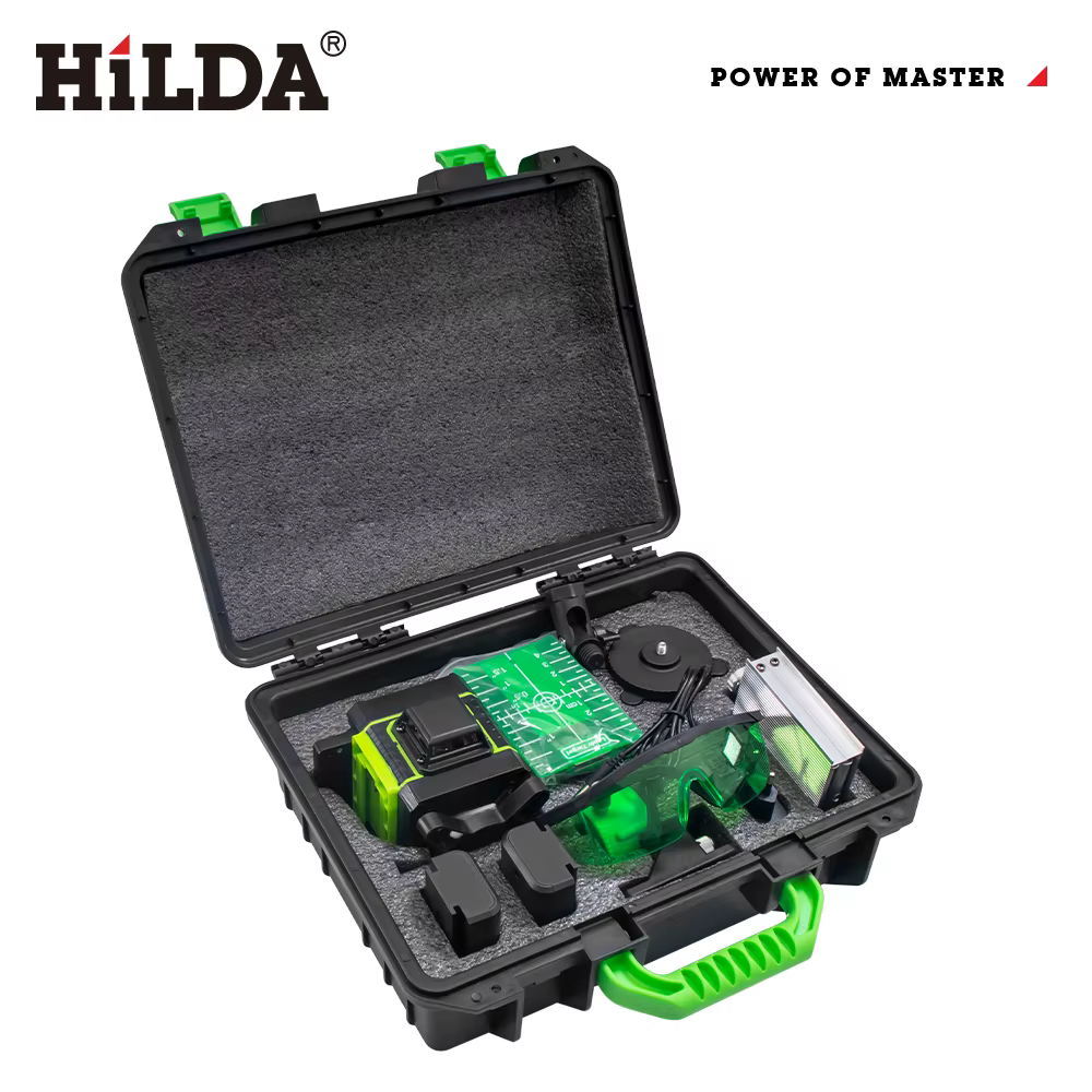 HILDA niveau Laser 16 lignes 4D auto-nivelant 360 croix horizontale et verticale ligne de faisceau