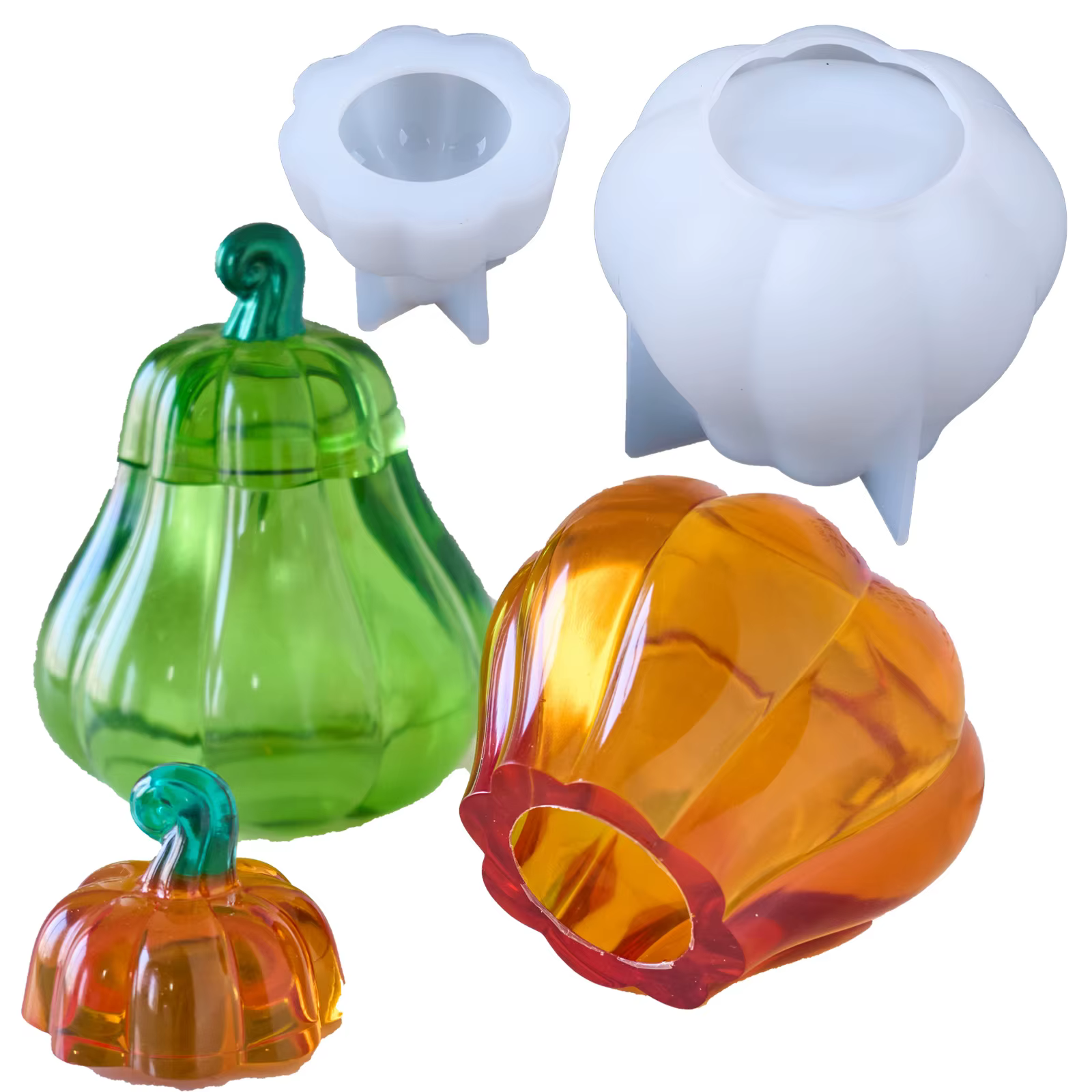 Moule haute citrouille boîte de rangement Silicone