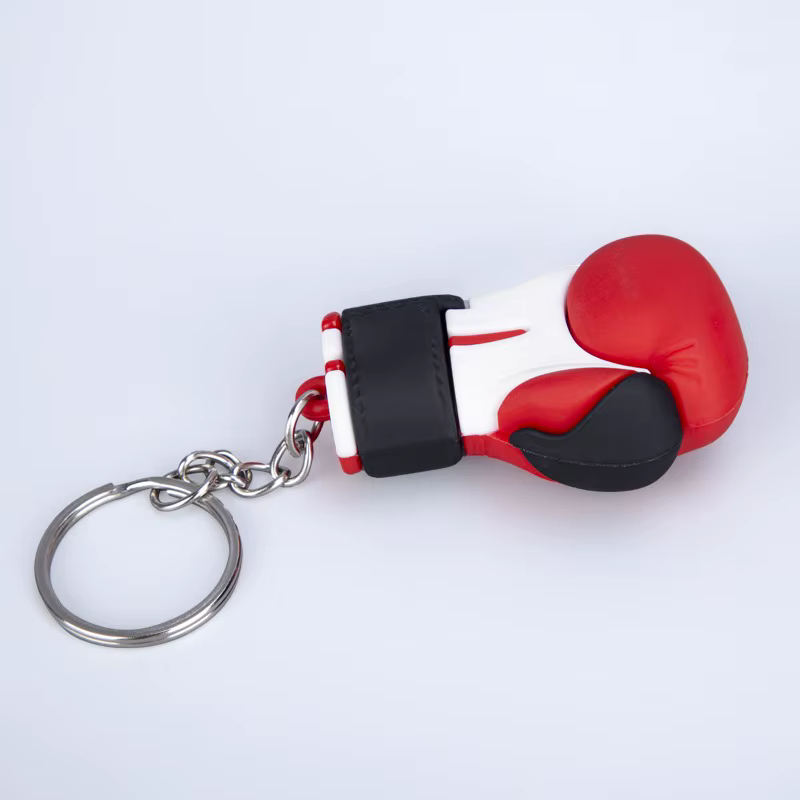 Mini gants de boxe porte-clés poinçon sac de sable pendentif Muay Thai coup de pied MMA gant Taekwondo cibles