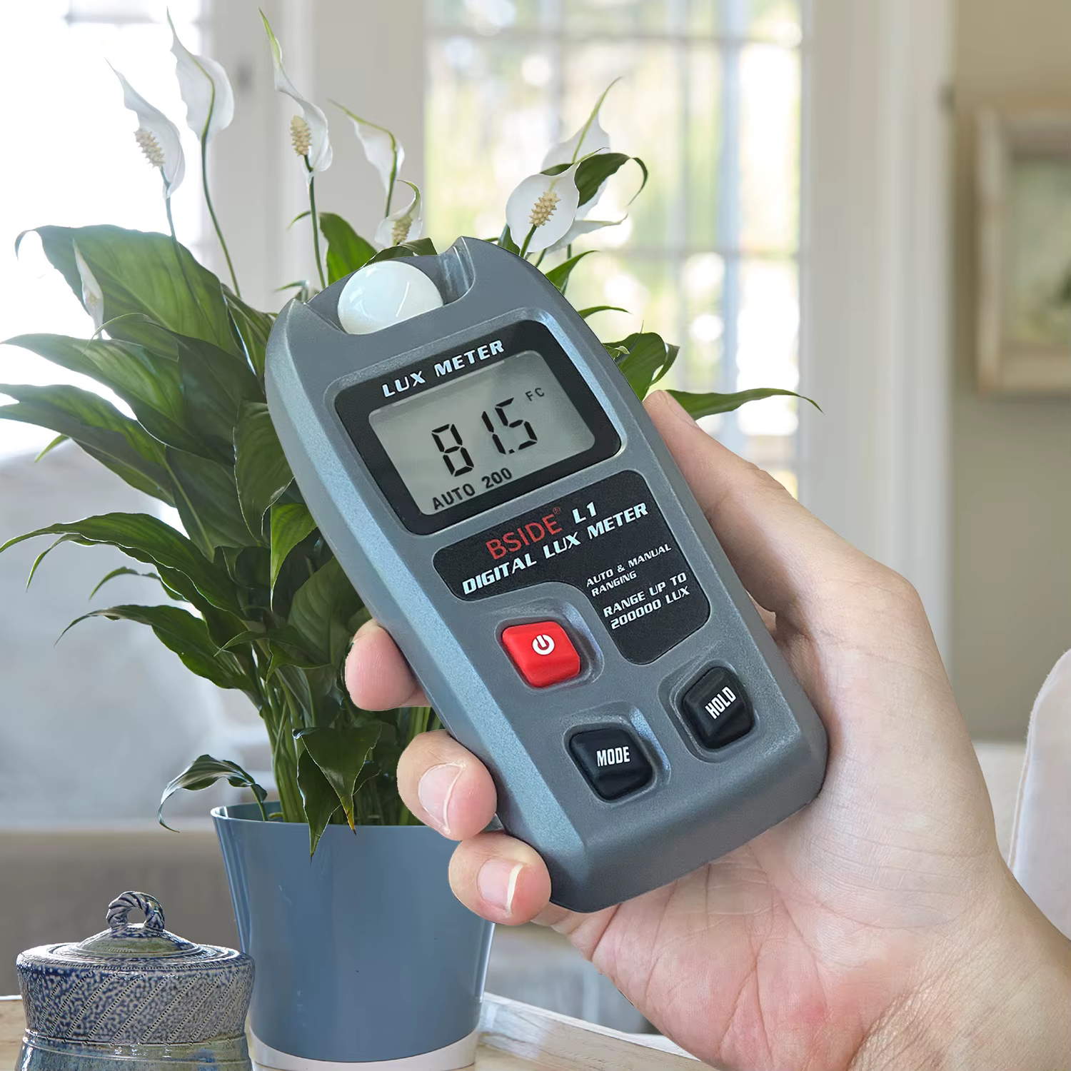 Luxmètre numérique portable