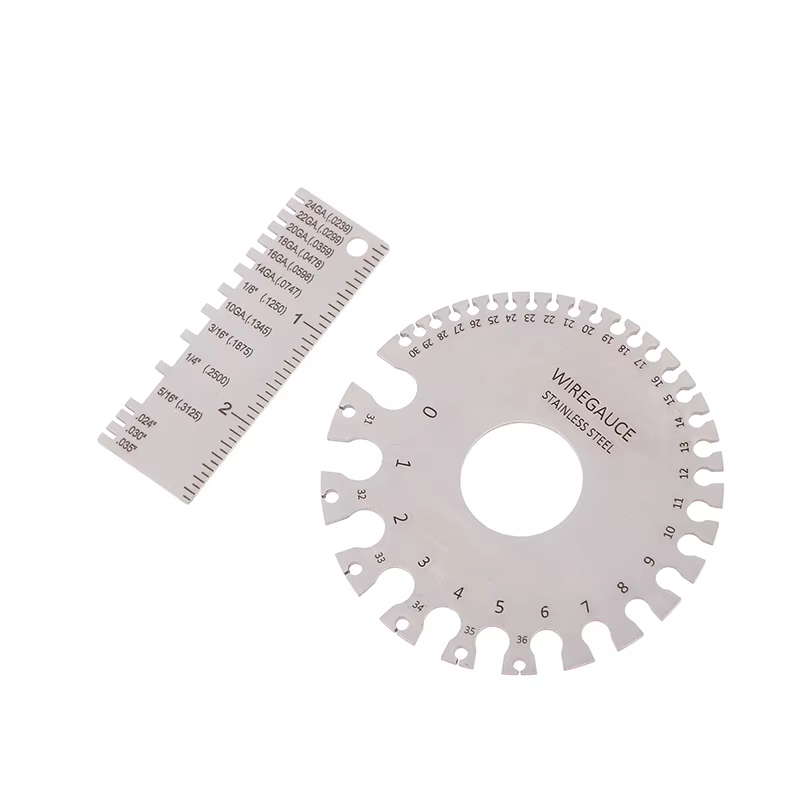Jauge de fil ronde AWG SWG 0-36