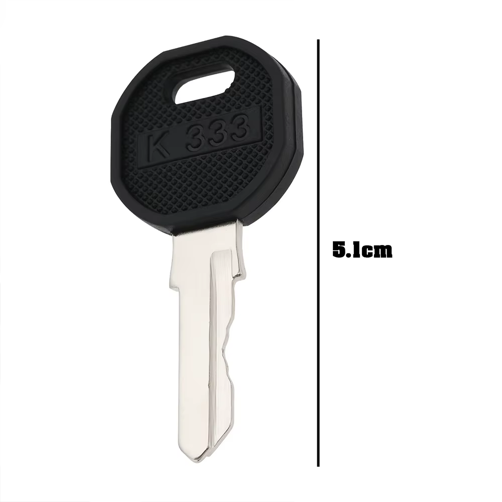 Clé de casier de caravane K333 pour Emka EK333 Elddis