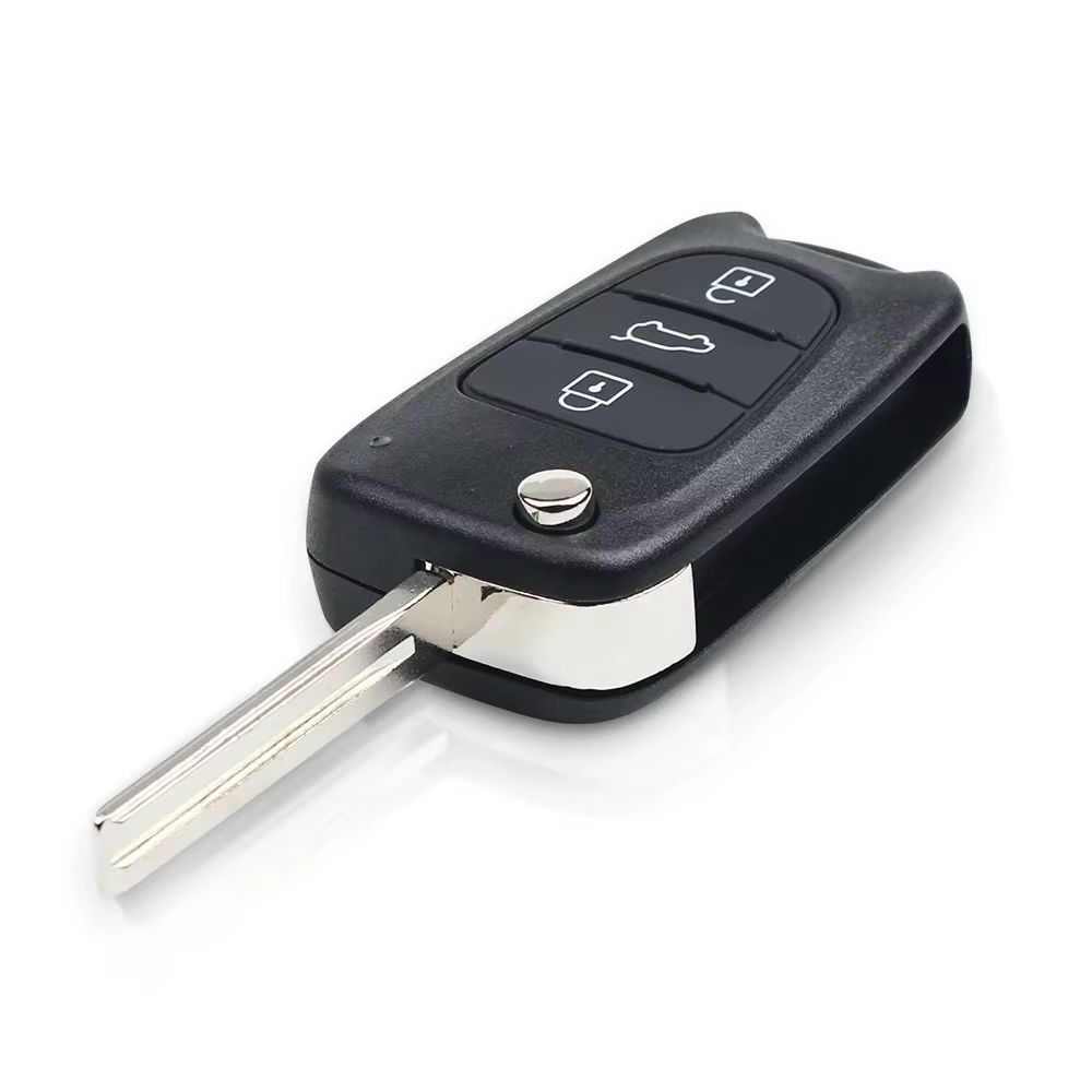 Clé de voiture à distance pour Hyundai IX35 I20 I30 2008 2009 2010 2011 2012, clé de voiture à puce ID46 à 3 boutons 433MHz chine continentale