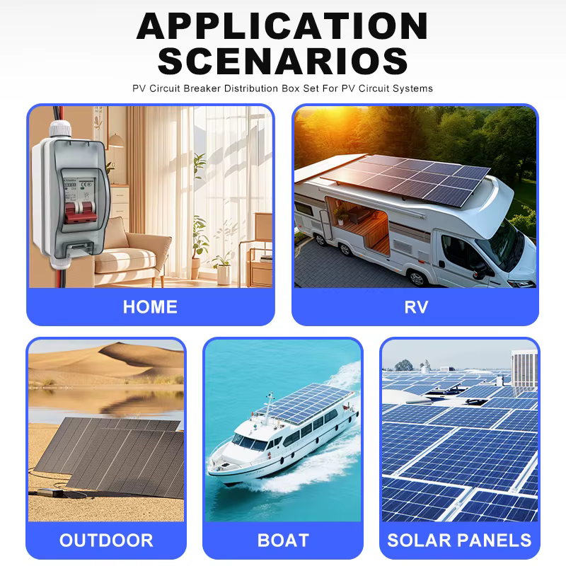 ‌ Boîte de commutation de déconnexion solaire