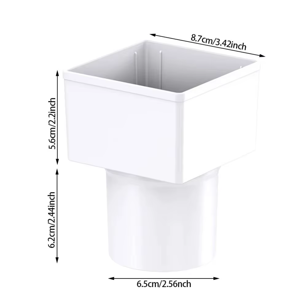 Boîte de rangement carrée en plastique PP pour voiture