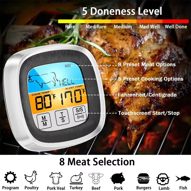 Thermomètre de cuisine numérique