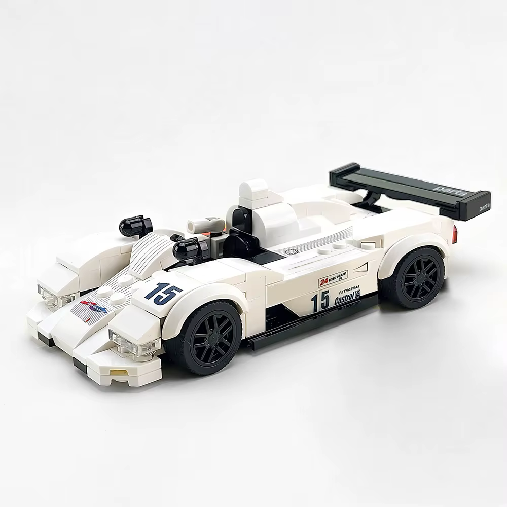 Nouveau MOC 1999 Le Mans vitesse ​ ​ Série V12 voiture de course LMR blocs de construction bricolage assemblage modèle