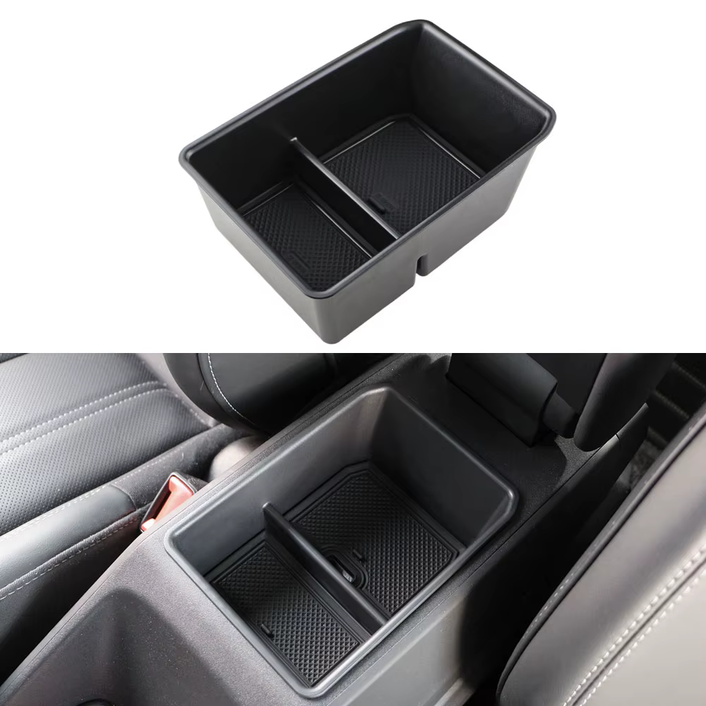 Boîtes de rangement pour porte avant et arrière de voiture, organisateurs de Console centrale de voiture, accessoires de rangement intérieurs pour Audi Q4 e-tron Etron 2019 – 2025