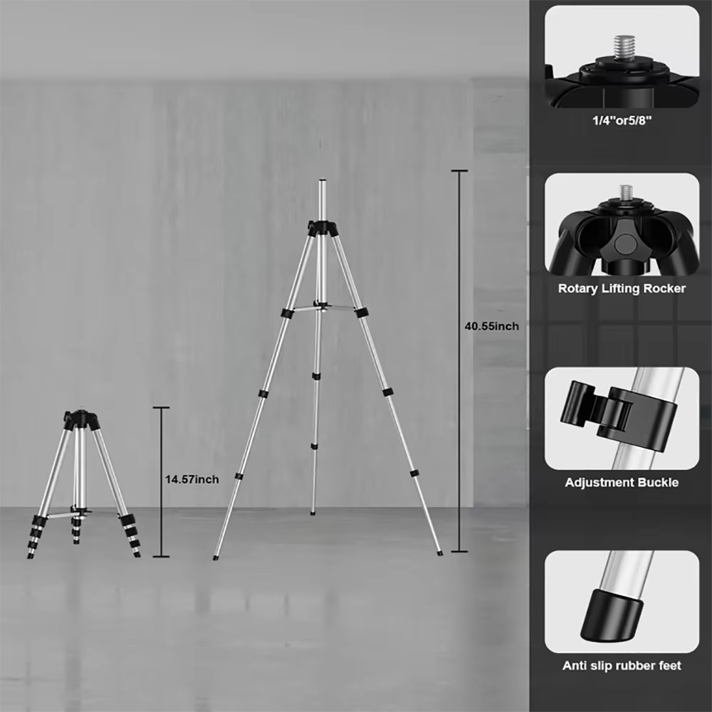LFINE Nivel Laser Set, 4D 16 Lignes 3D 12 Lignes 360