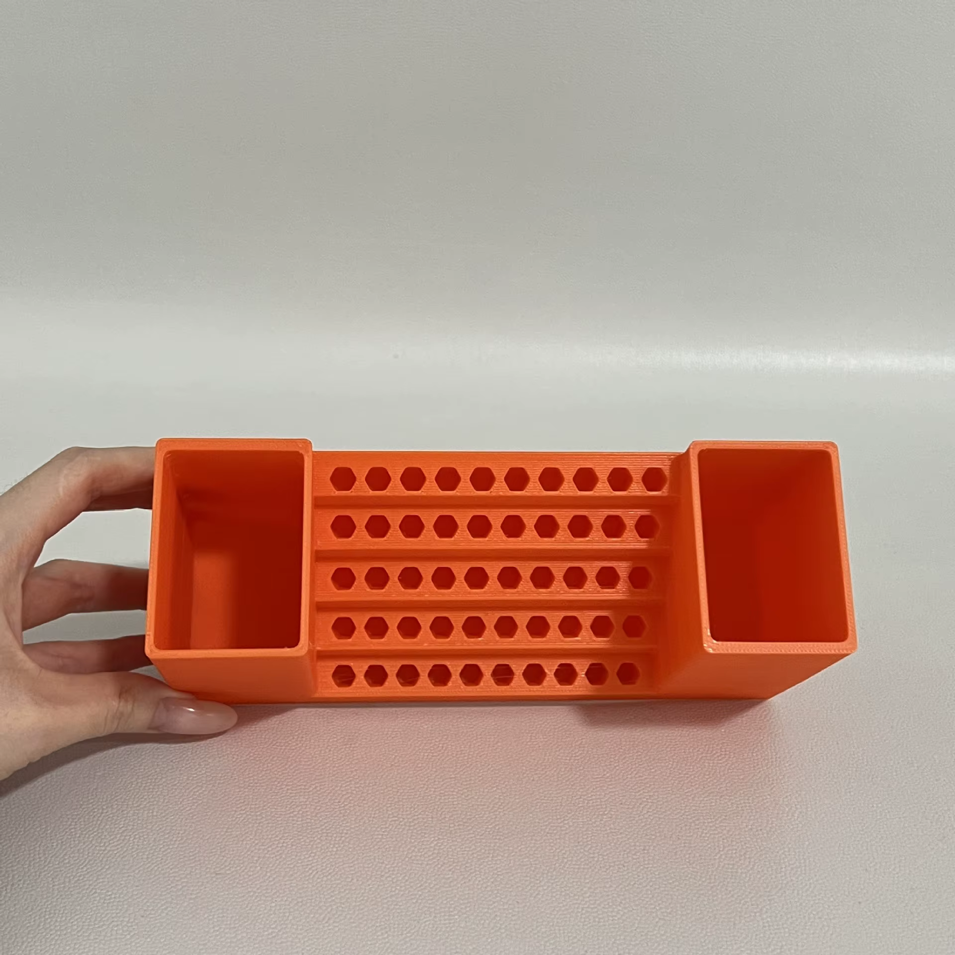 Boîte de rangement pour embouts de perceuse