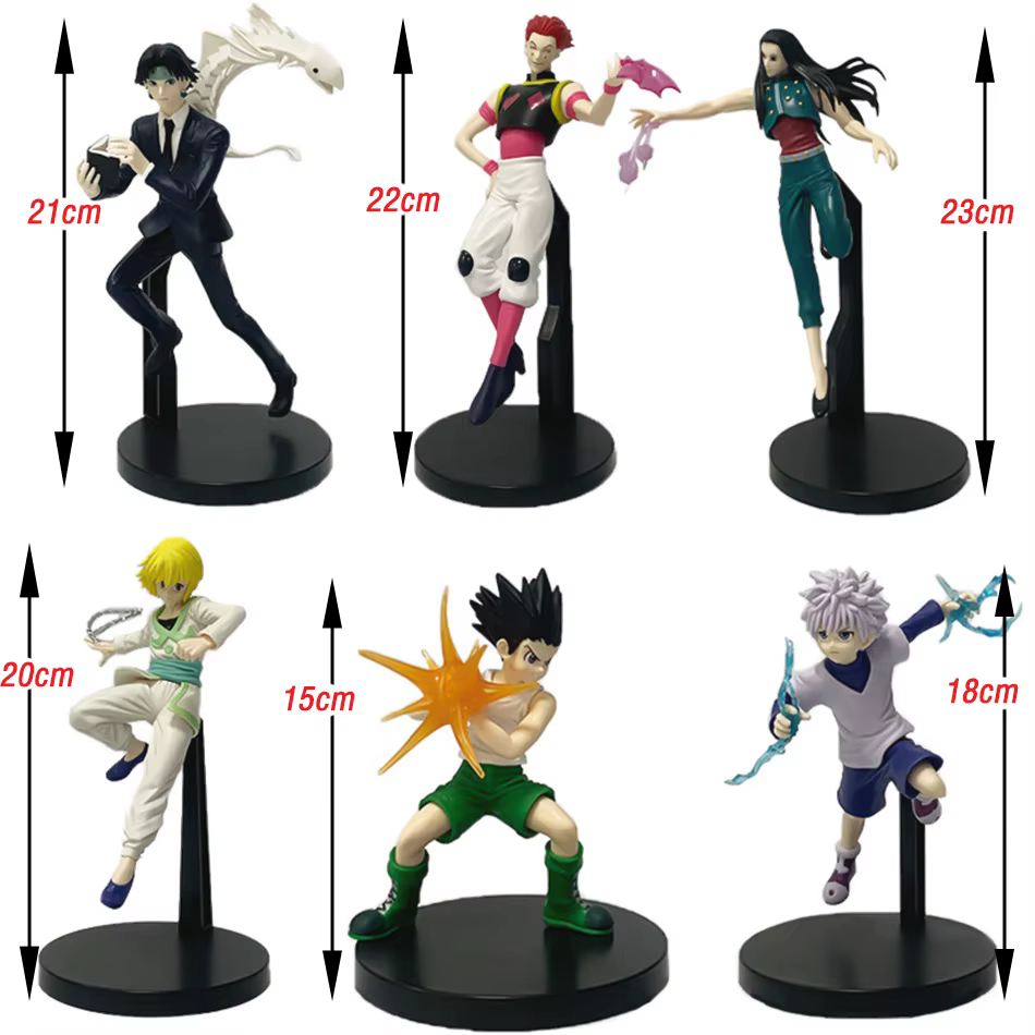 Ensemble de figurines d'anime Hunter X Hunter