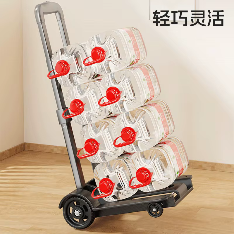 Chariot pliable portable pour la maison