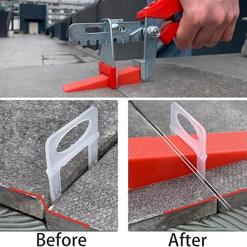 Système de nivellement de carreaux : Cales de pose