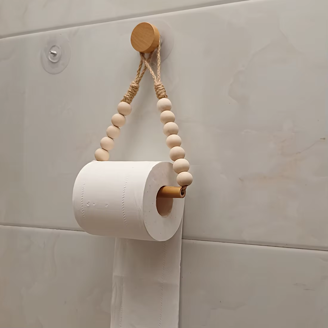 [Support à rouleaux de papier rustique]