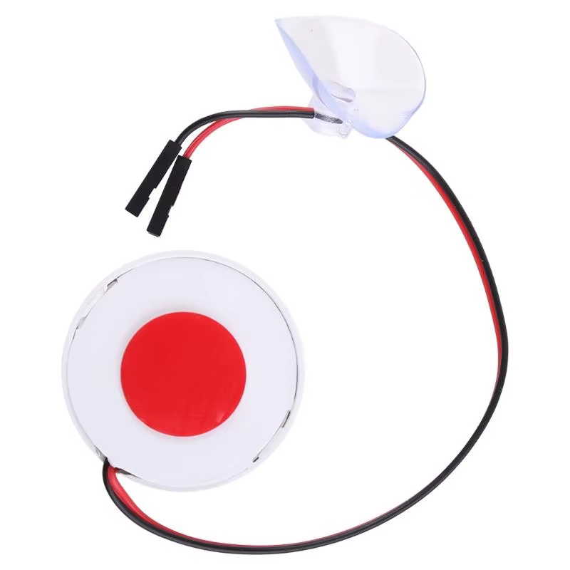 Alarme de niveau d'eau M68E avec sonde, capteur de fuite d'eau, détecteur de débordement, système de sécurité pour Aquarium, alarme domestique
