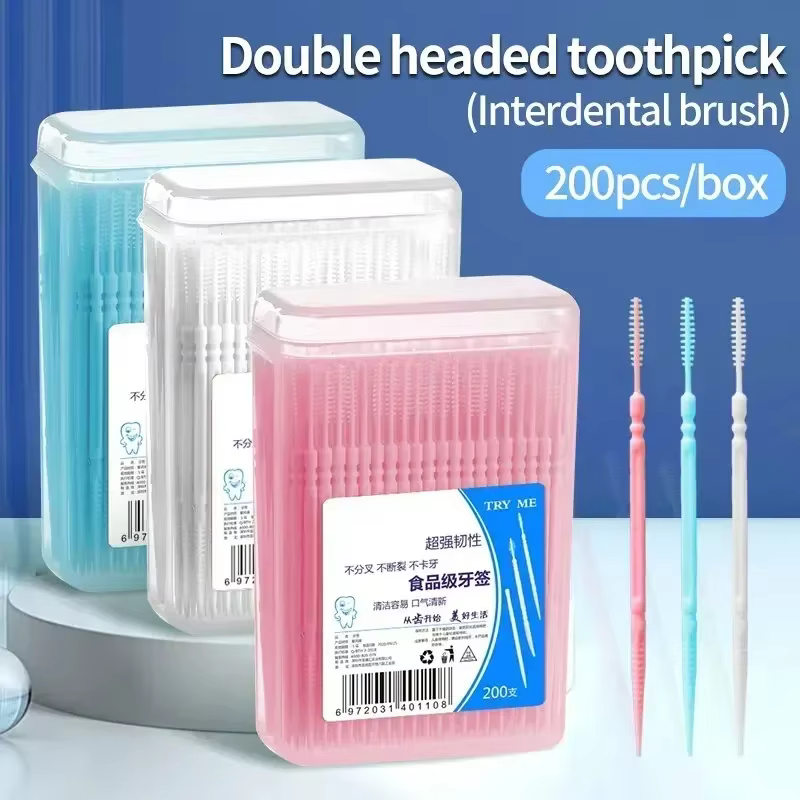Cure-dents Ultra fin Portable jetable