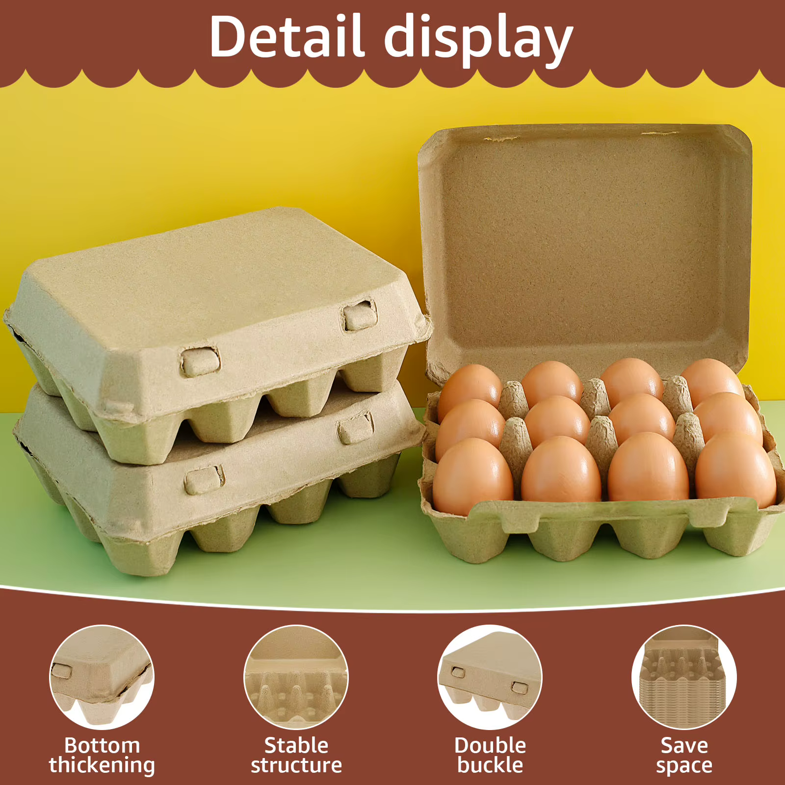 Boîte de rangement d'œufs 20/30 pièces