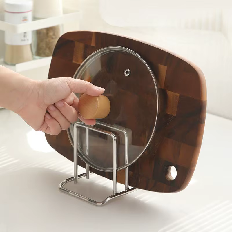Support de planche à découper en acier inoxydable