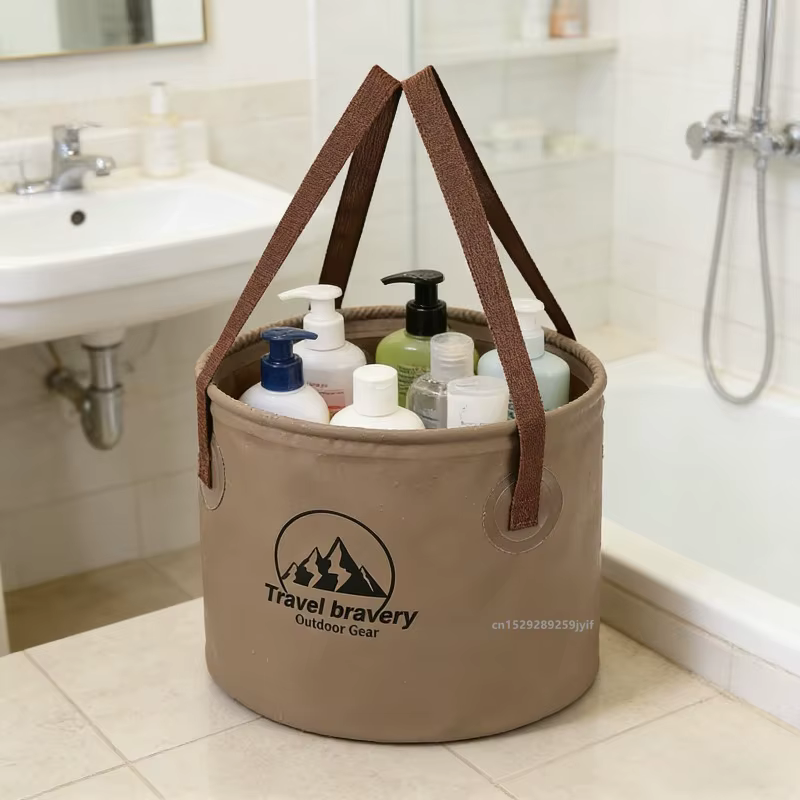 Seau pliant multifonctionnel 5L/10L/20L