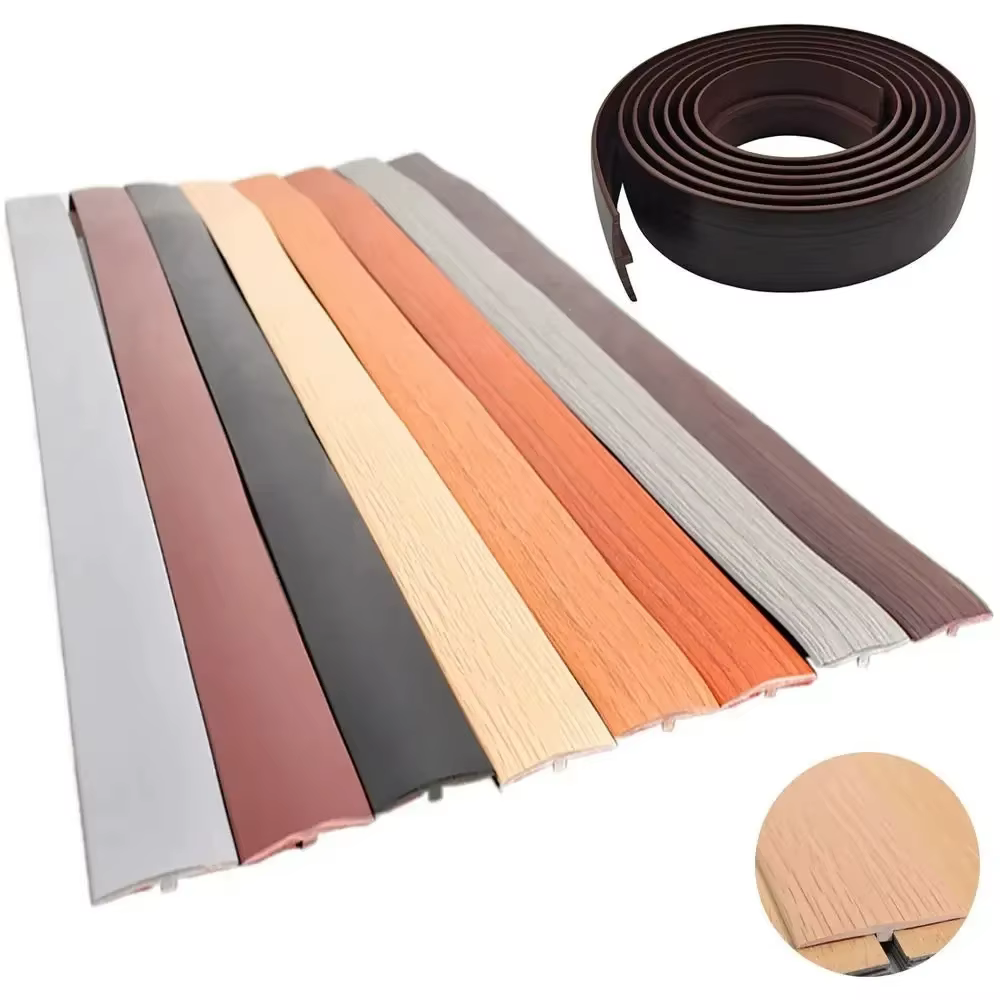 Bande de transition de seuil auto-adhésive en forme de T 1m x 5cm