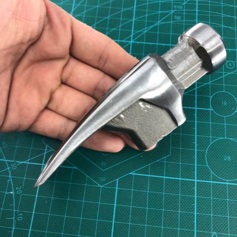 Tête de marteau à griffes en acier à haute teneur en carbone