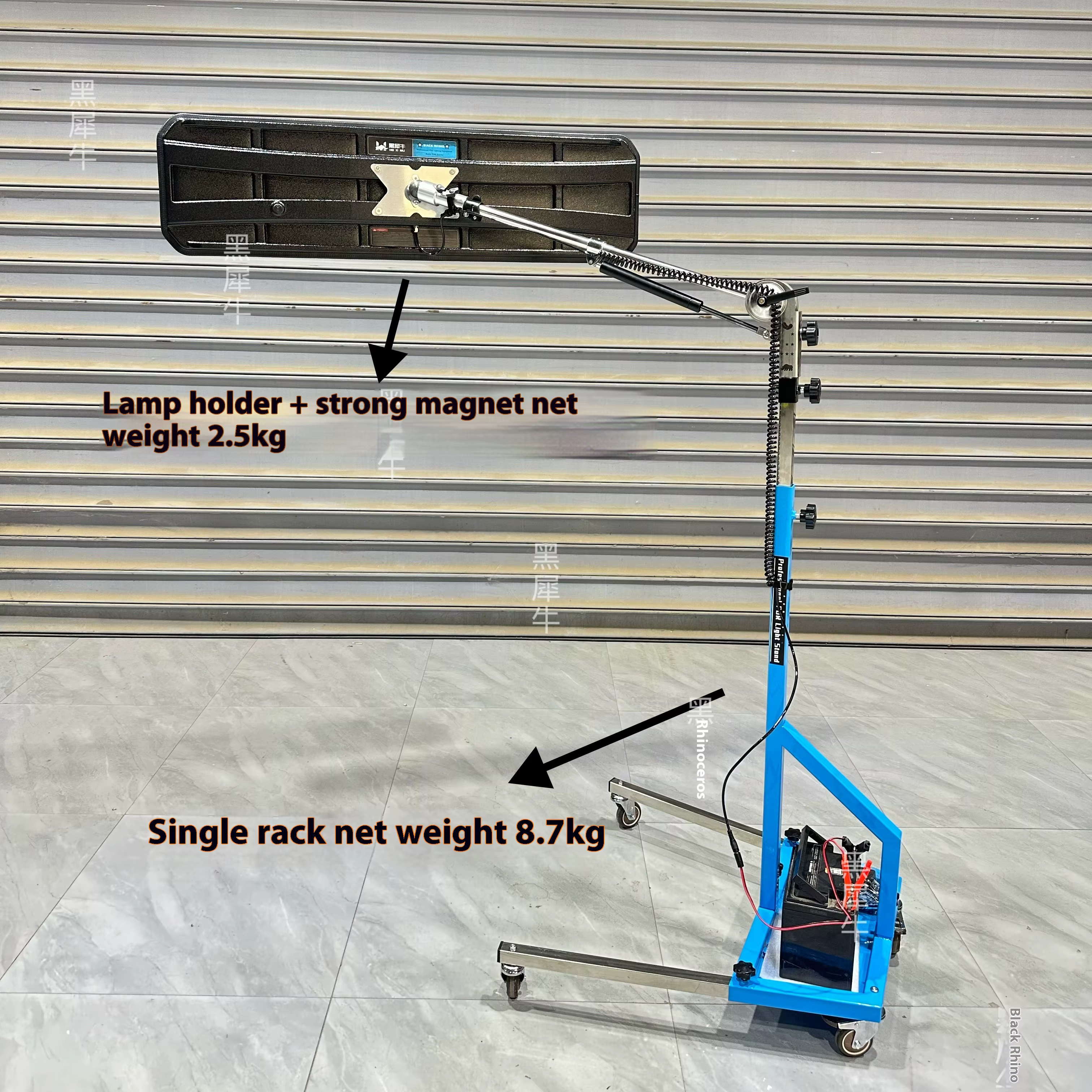 Support de lampe professionnel pour la réparation de bosses sans peinture (PDR)